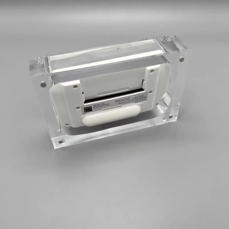 For Wonder Swan Color for WSC High Transparency Acrylic Magnetic Cover Console Storage Box  Display Box
