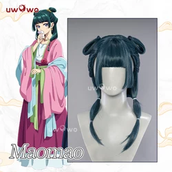 재고 있음 UWOWO Anime Thee Apothecaryy Diariess Maomao 가든 파티 Hanfuu 코스프레 가발 긴 녹색 머리