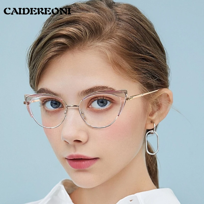 

Очки CAIDERONI для женщин, оправа в форме бабочки, для чтения, с защитой от синего света, могут быть изготовлены по индивидуальному заказу, фотохромные, 87329