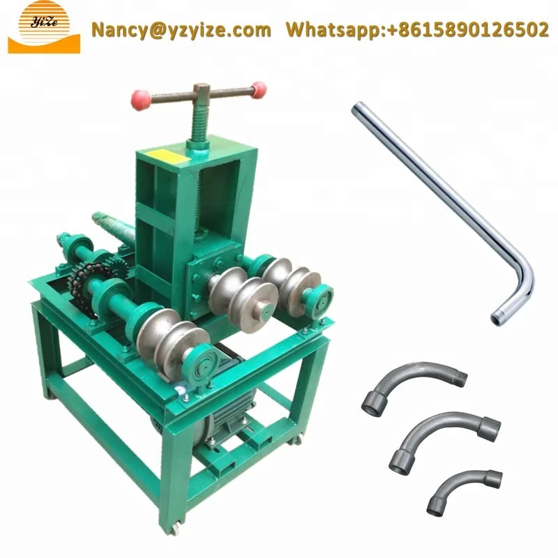 Piegatubi elettrici per tubi con barra in acciaio Macchina piegatubi per tubi quadrati Prezzo Piegatubi per tubi tondi verticali in acciaio inossidabile