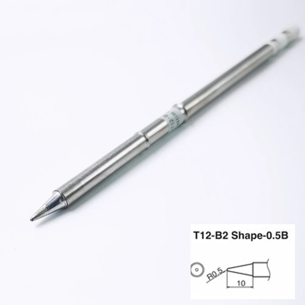 YOULORT T12-B2 Electronic Soldering Tips 70W FX9501 Handle T12 Soldering Iron Tip For FX-951 Soldering Station