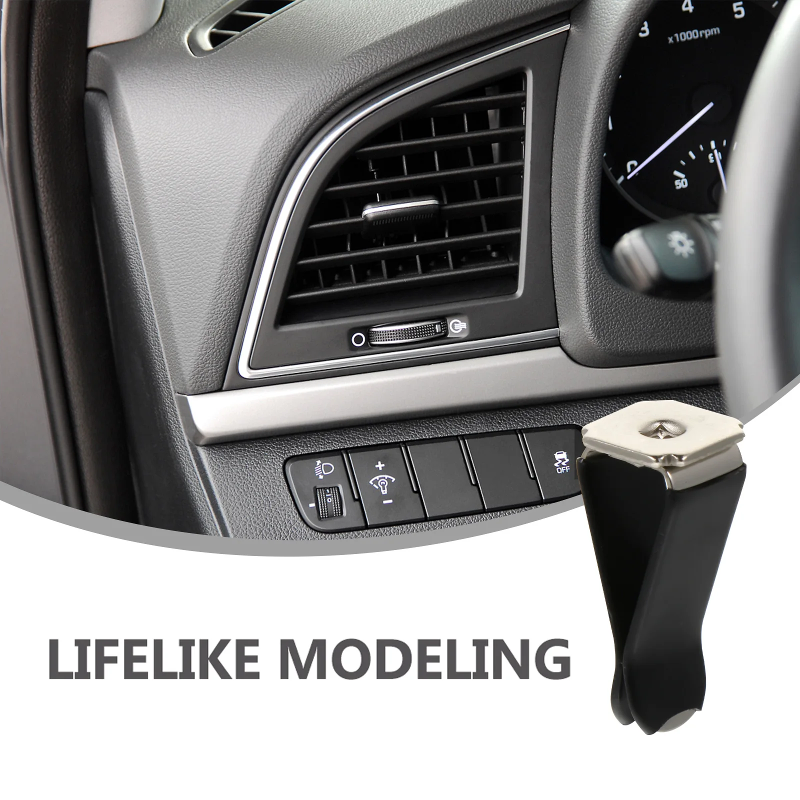 

40 Pcs Perfume Clip Accessories Car Diffuser Aromatherapy Clips Air Freshener Holder Conditioner Alloy Vent