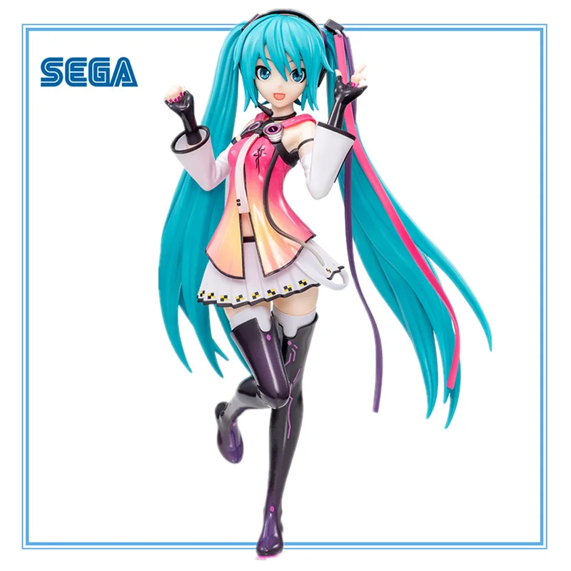 In Stock Original SEGA Luminasta Hatsune Miku Vocaloid Project DIVA MEGA 39’s Anime Figure Toy PVC Model Collector Birthday Gift