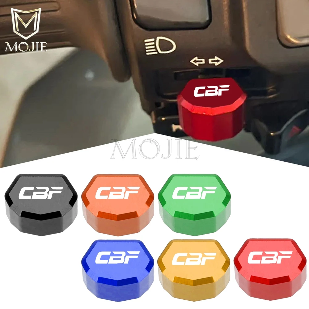 For Honda CBF125 CBF190R CBF500 CBF600 CBF 600 S ABS CBF1000/A/F 2004-2025 Motorcycle Switch Button Turn Signal Switch Key Caps