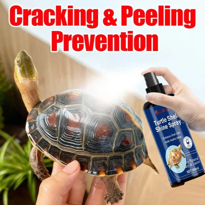 Pet Turtle Shell Care Spray | Enhances Shell Shine,Moisturizes - Gentle Formula Designed Specifically for Reptiles, Reptile Care