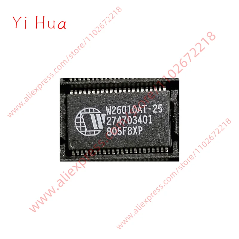 1PCS New Original    TSOP-44 W26010AT-25 16 High-Speed CMOS Static RAM