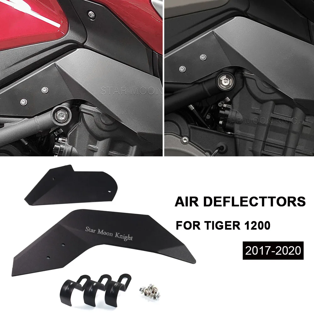 

For Tiger 1200 2018 2019 2020 For Tiger1200 Upper Wind Deflector Side Air Deflectors Improve Airflow For Tiger Explorer 2017