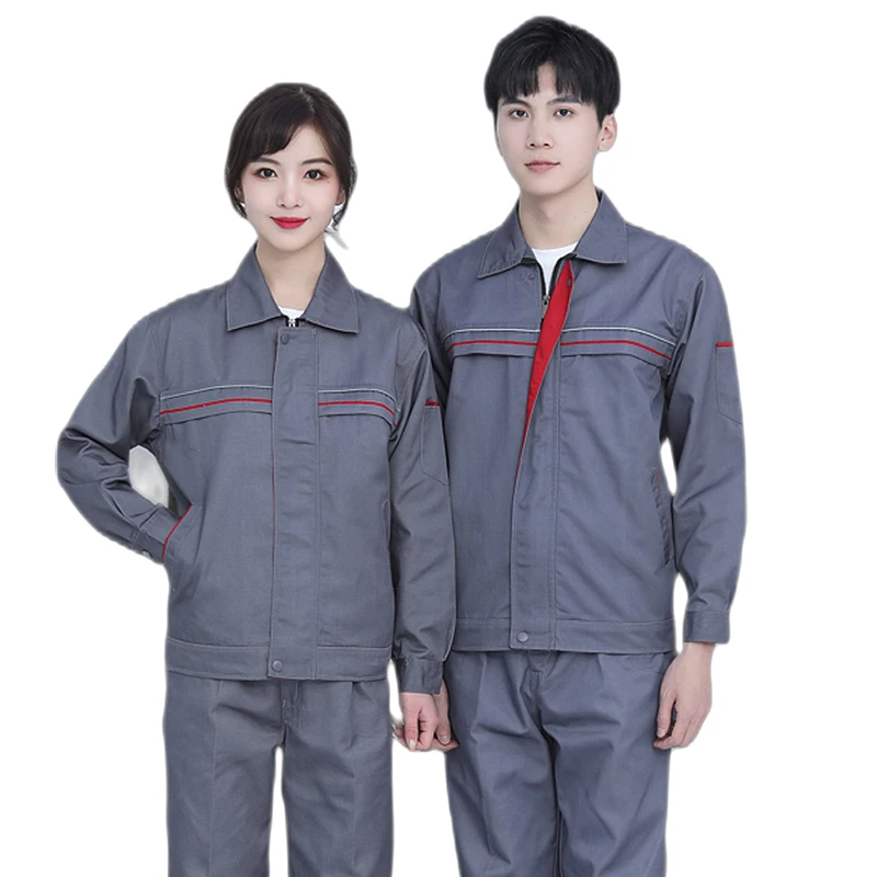 

Working Clothes For Men Thickened Version Reflective Stripe Men's Overalls Workshop Uniforms Worker Engineer Workshop Costume