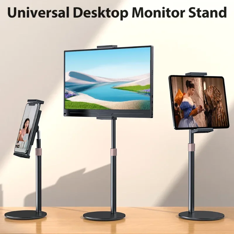 

Portable Monitor Stand Adjustable Height Desktop Stand For Phone IPad Tablet Holder Laptop Computer Stand Accessories