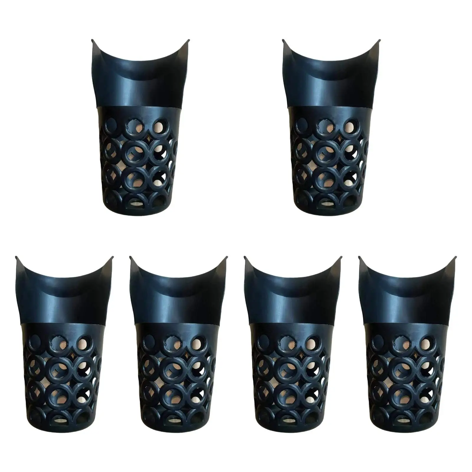 

6Pcs Pool Table Pockets Strong Baskets Snooker Table Net Pockets Replacement