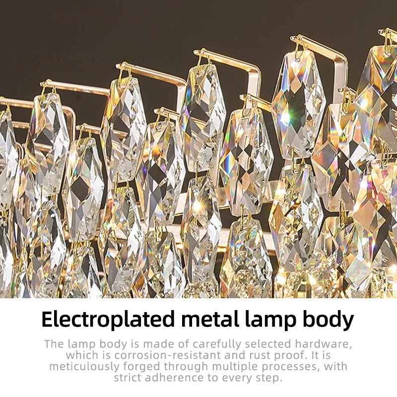 Luxury Crystal Hanging Chandelier 4