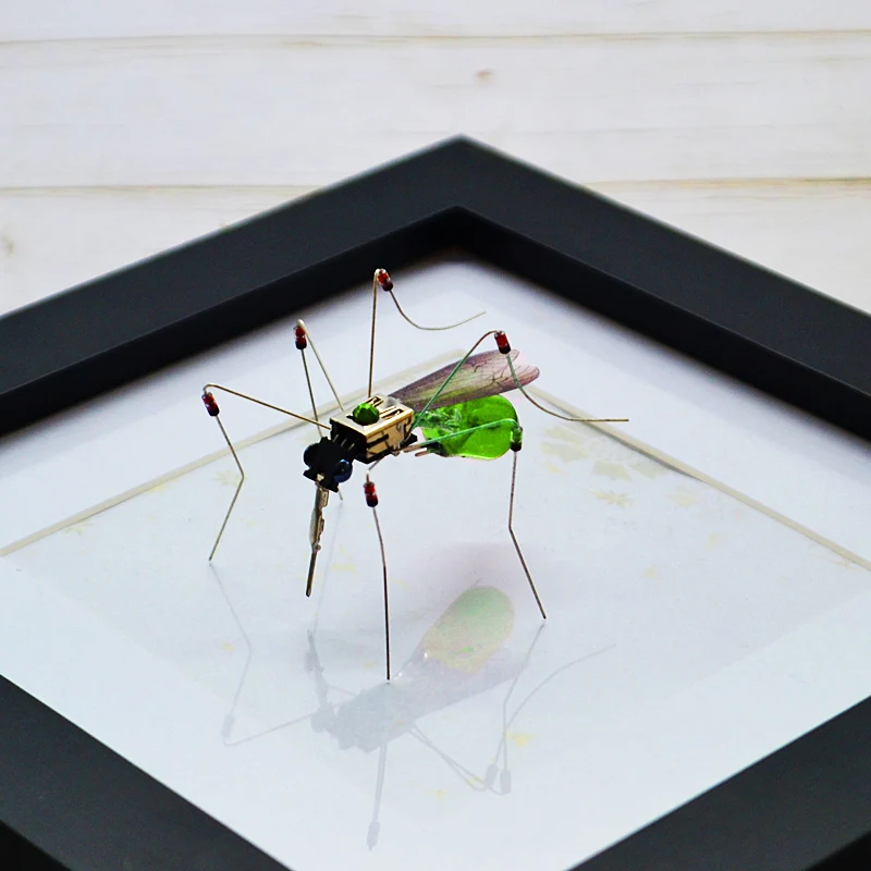 DIY mechanische Kit handgemachte Mücken Kinder pädagogische Materialien elektronische Teile Montage Spielzeug