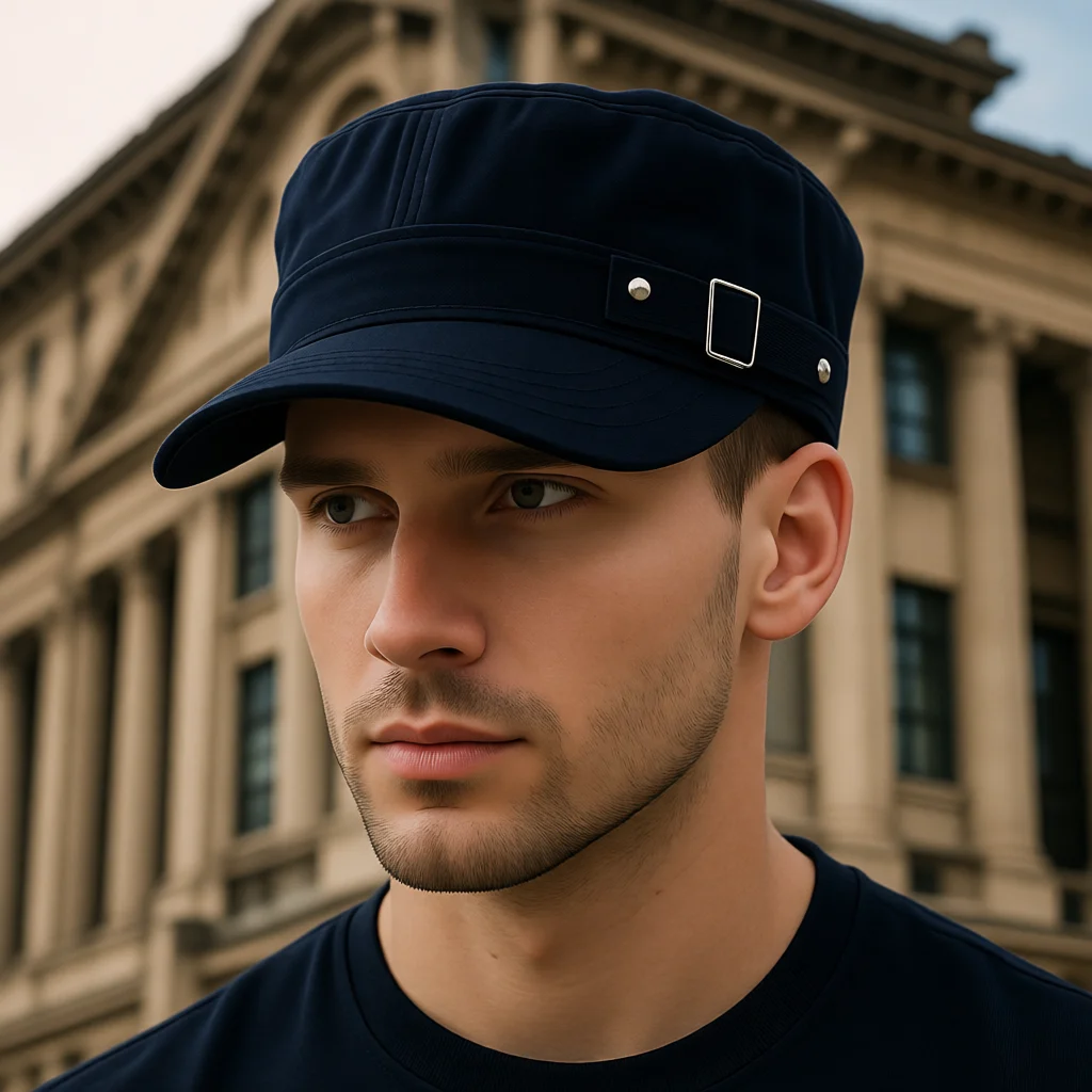 1Pc Fashion Duck Tongue Hat | Neutral Breathable Adjustable Outdoor Flat Top Hat