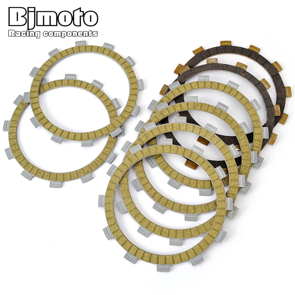 Clutch Friction Disc Plates Kit For Yamaha FZ6 FZ6R XJ6 XJ6F XJ6FA XJ6S XJ6SA Diversion F XJ6N XJ6NA XJ6-N 5Y1-16331-01