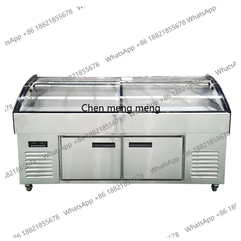 

Stall freezer Commercial freezer Double temperature ladder Ice table Refrigerated display cabinet