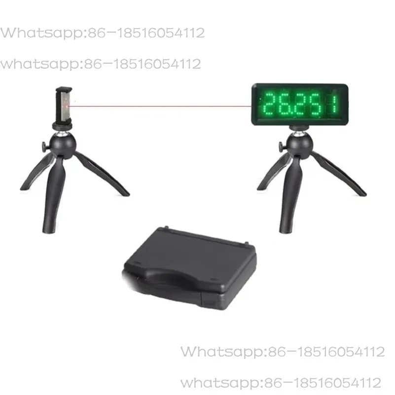 

Профессиональный беспроводной таймер 0–200 м, фотоэлектрический датчик 13 м для беговых тренировок и спортивных соревнований