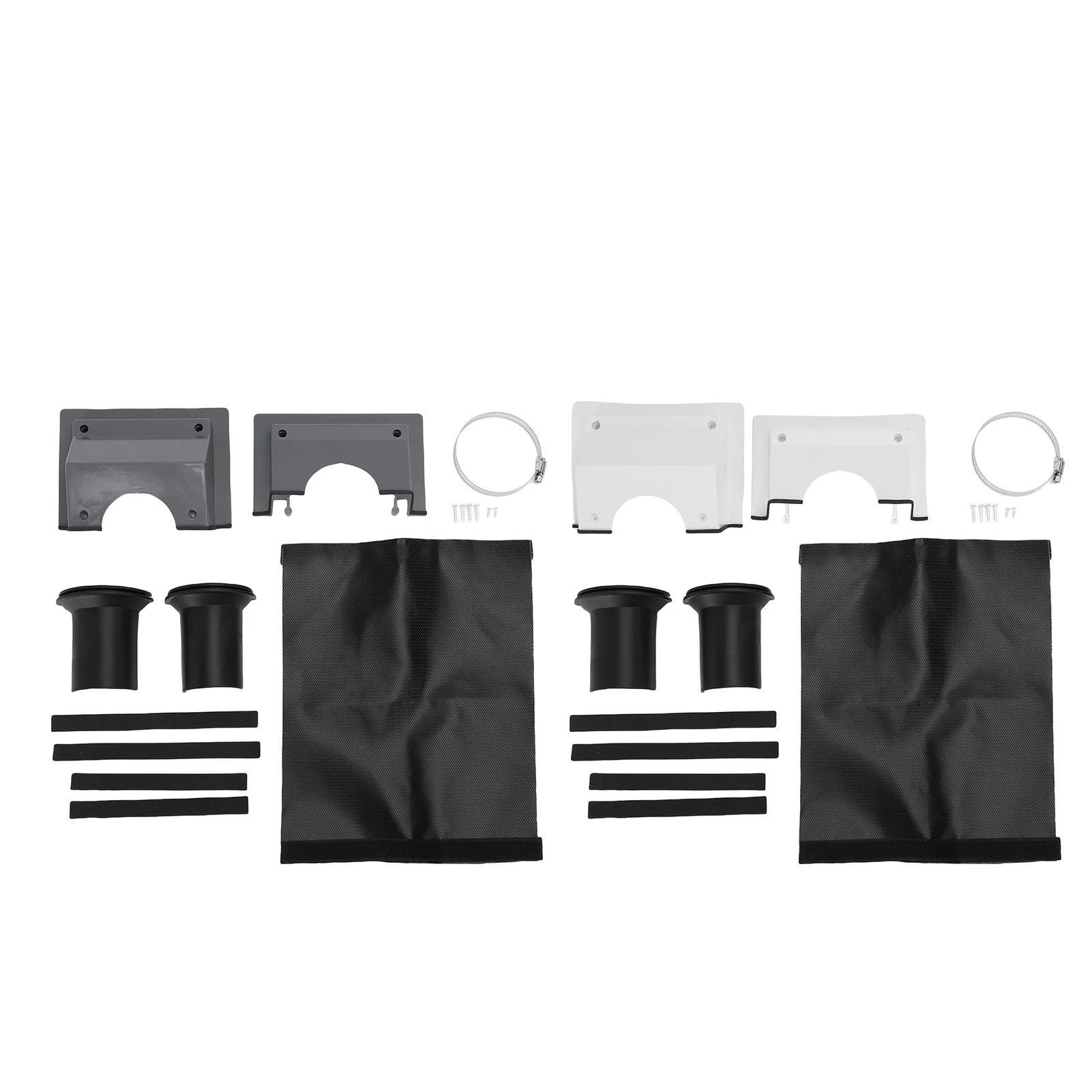 

Комплект накладок для прокладки труб HVAC через стены, для внутренних и наружных блоков кондиционеров