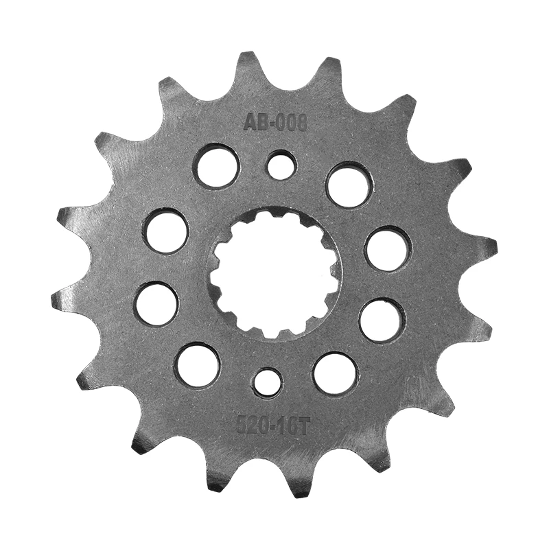 

520 16T Motorcycle Front Sprocket Gear Wheel Cam For Kawasaki KLE400 ZR400 Zephyr Japan Z400F2 GPZ400 GPZ400S KLE Z GPZ 400