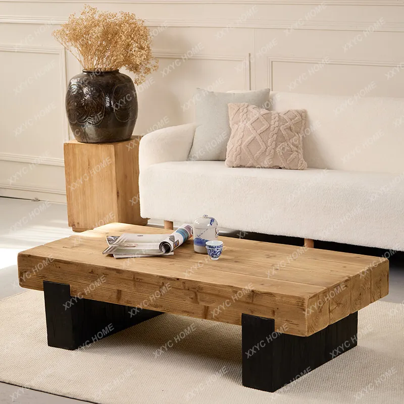 Solid wood small tea table B & B living room sofa front coffee low table