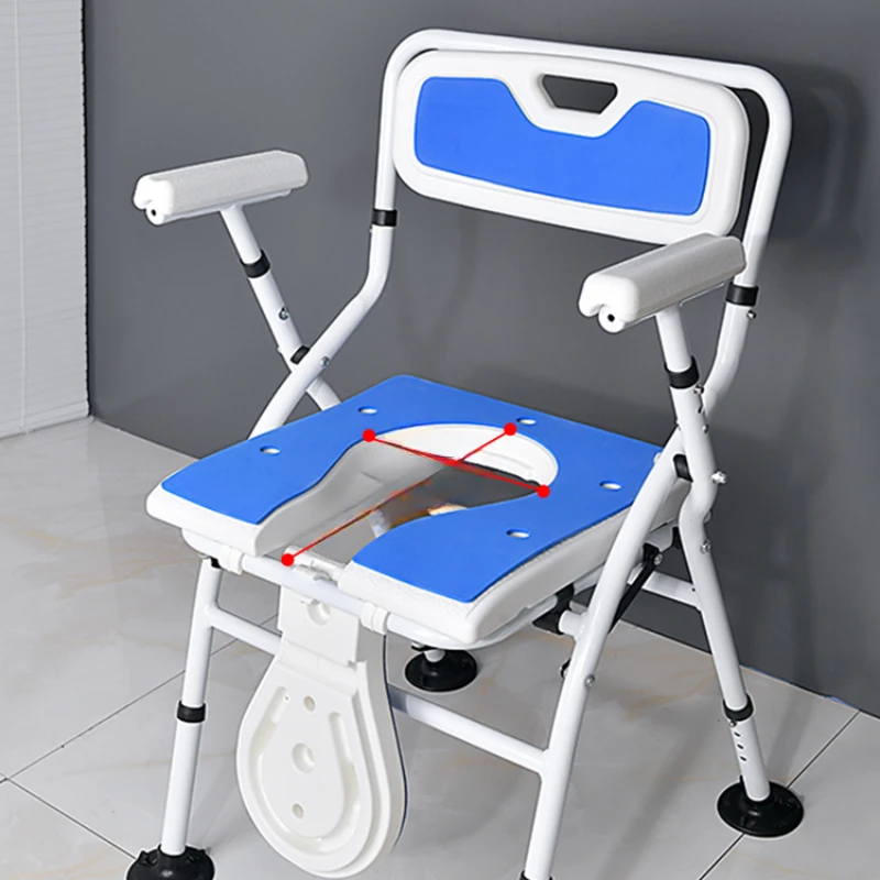 

Elderly pregnant women bathroom bath chair foldable shower stool for the elderly bathroom non-slip bath chair