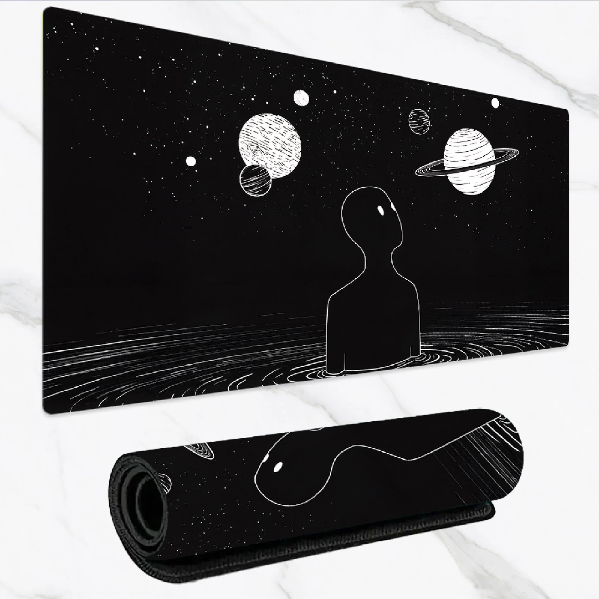 

Коврик для мыши для ежедневного использования, с противоскользящей основой, для офиса и рабочей станции