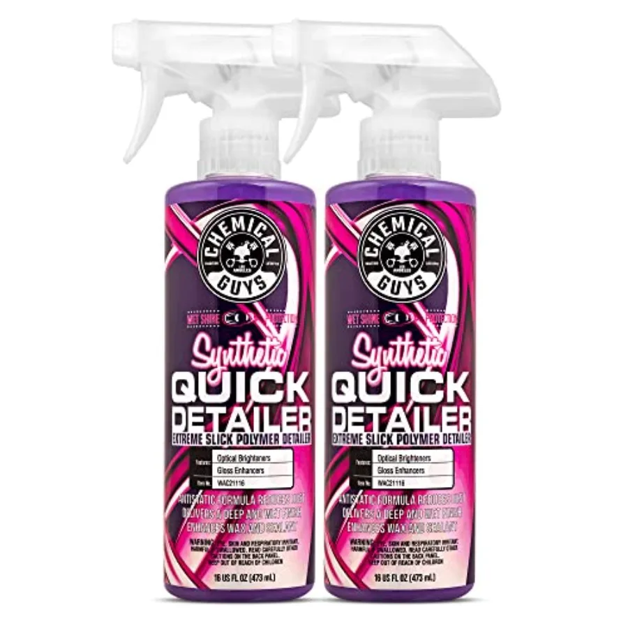 

WAC2111602 Synthetic Quick Detailer, Extreme Slick Polymer Detailer, Great for Cars, Trucks, SUVs, Motorcycles, RVs and More, 2