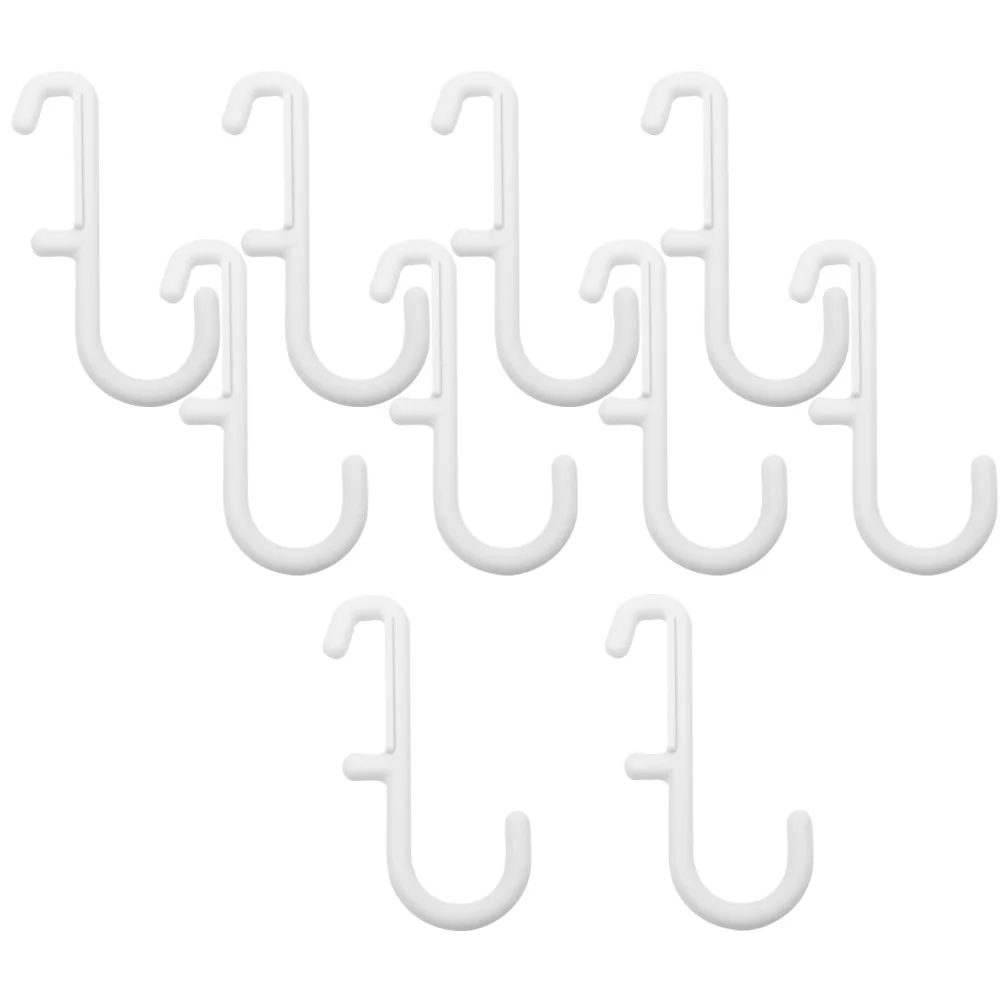 

10pcs Plastic Pegboard Hooks Heavy Duty for Home Workshop Garage Pegboard Accessories Storage Accessories