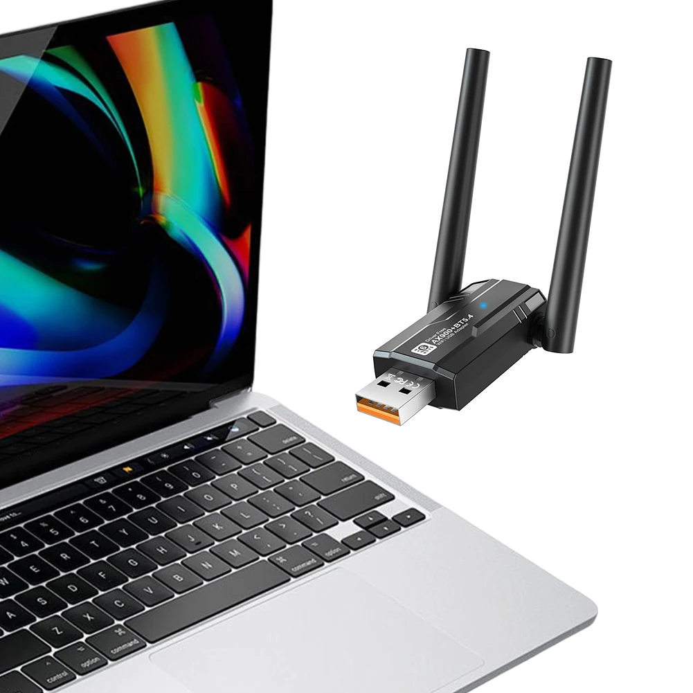 placa-de-rede-sem-fio-sem-necessidade-de-driver-adaptador-usb-bluetooth-54-wifi-6-dual-band-900mbps-para-laptop-windows-10-11