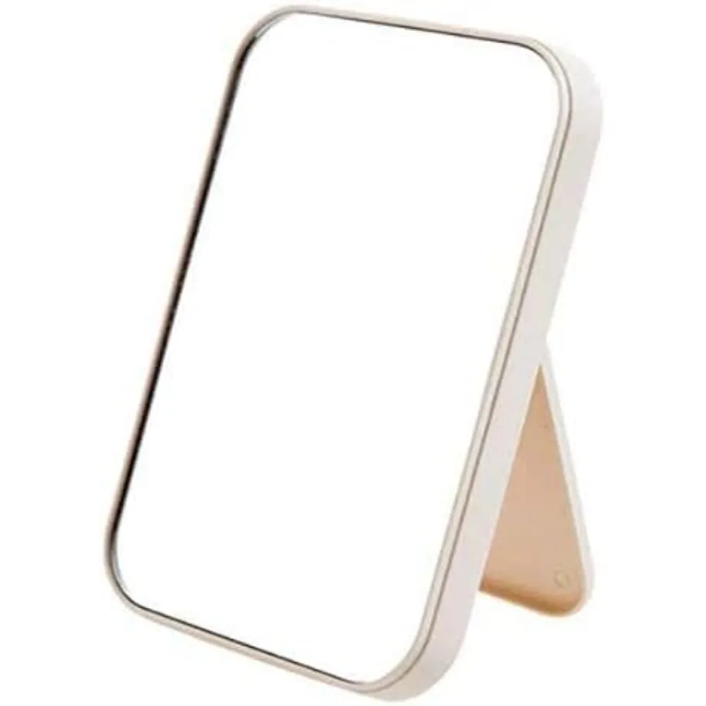 

Desktop folding makeup mirror, simple and portable princess mirror, square makeup mirror