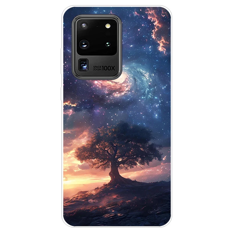 Silicon Case For Samsung S20 Soft TPU Back Phone Cover For Samsung Galaxy S20 PLUS Case For Samsung Galaxy S20 Ultra S 20 +Coque