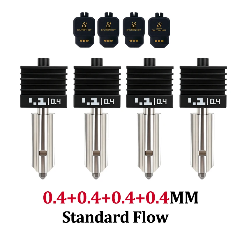 Für Bambu X2D P2S H2S Hotend – Bambu Lab Quick Swap Extruder, gehärteter Stahl Druckkopf, P2S Hotend Heizeinheit Ersatz