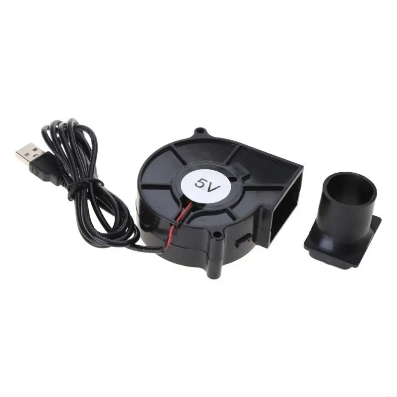 75x30mm 1 Speed Cooking Fan Blower 7530 5V USB BBQ Fan for Picnic Camping