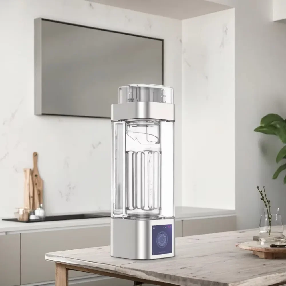 

High Quality Schumann Wave Terahertz Hydrogen Water Generator Ultra High Ppb Automotive RV UV Platinum Titanium USB Port