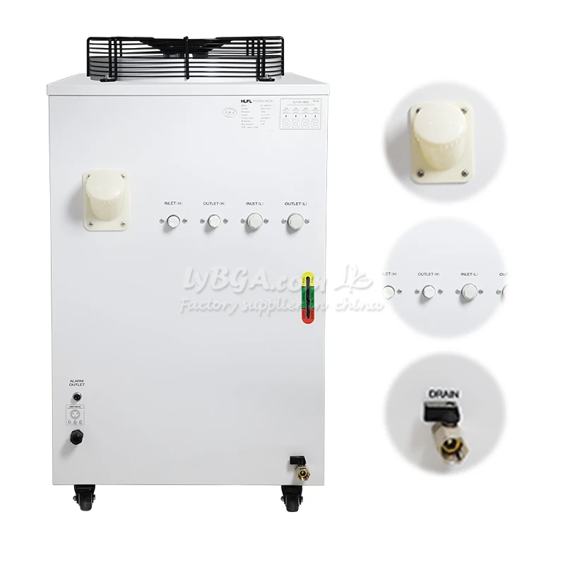 LY HLFL-3000 مبردات الألياف البصرية سلسلة الألياف البصرية سعة خزان المياه الباردة 18 لتر أقصى رأس 42 متر درجة حرارة فردية