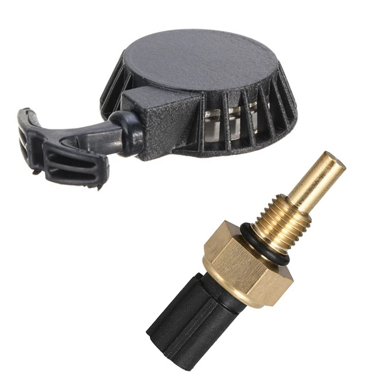 Black Metal Mini Moto Easy Pull Start With Docooler Engine Water Coolant Temperature Sensor Temp Sensor