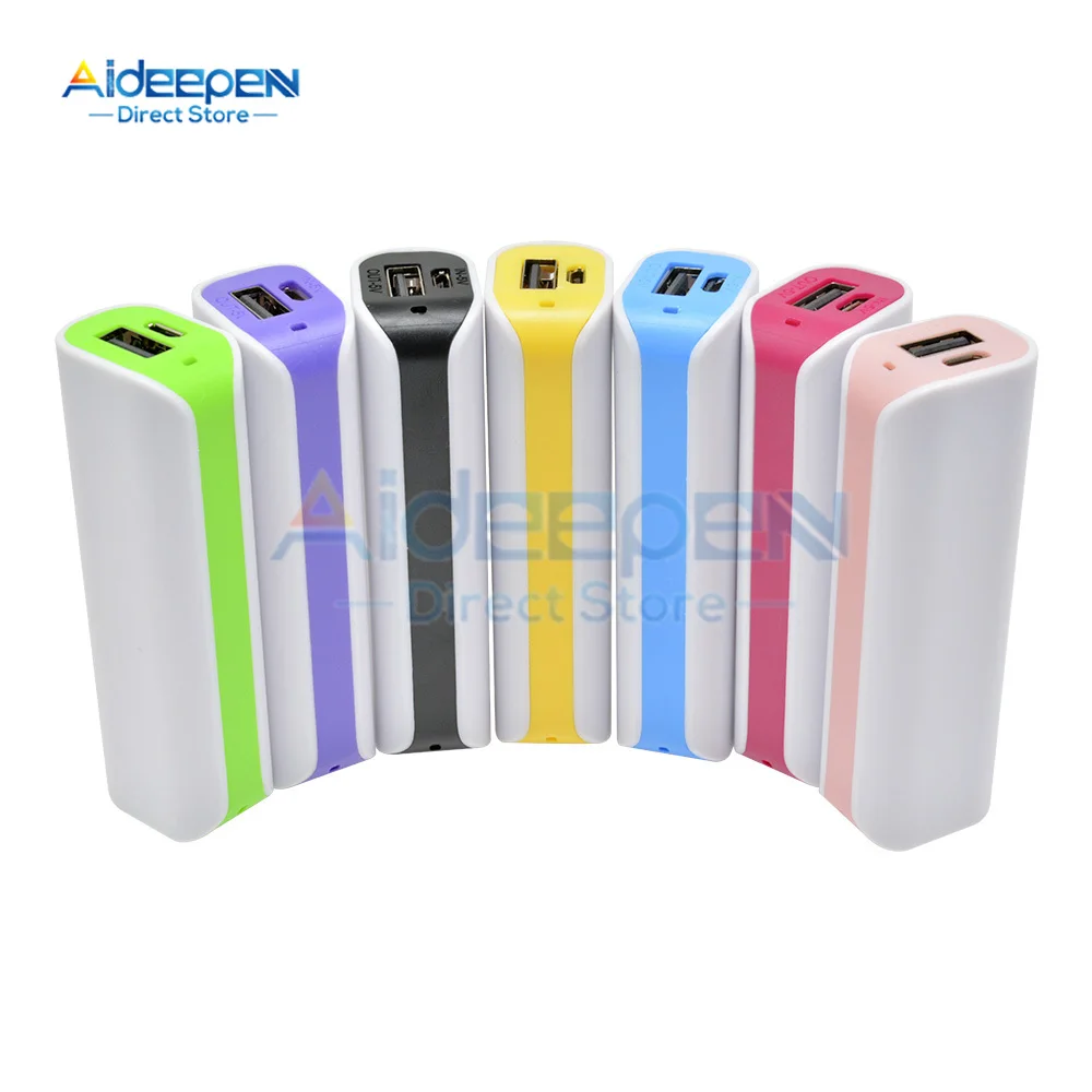 18650 Powerbank for Case Power for shell for Mobile Phones MP3 MP4 GPS Welding Free Mobile Power Supply Light