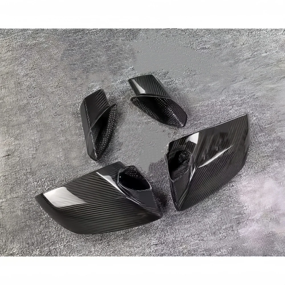 High Quality Dry Carbon Fiber Rearview Mirror Cover Suitable for Lamborghini Huracan Upgraded STO Package