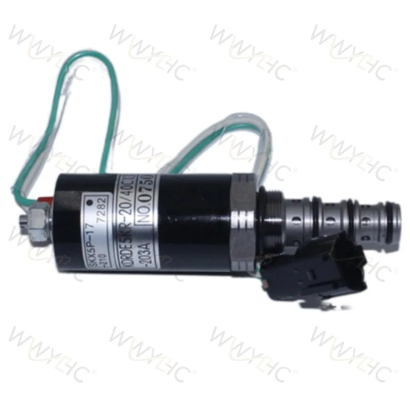Suitable for Excavator 210B 210 240 350A3-5 Hydraulic Pump Proportional Solenoid Valve 40C13-203A