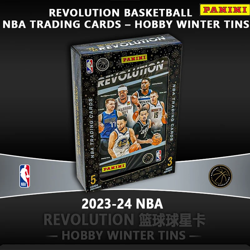 Panini Court League Revolution 2023-24 Official Top Athlete Card Winter Hobby Tins Unopened Exclusive Parallel Refractor Collect