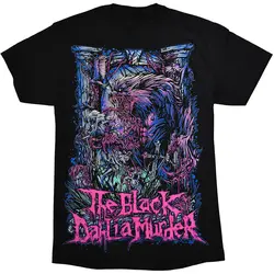 Men's Black Dahlia Murder Wolfman T-shirt Large Black