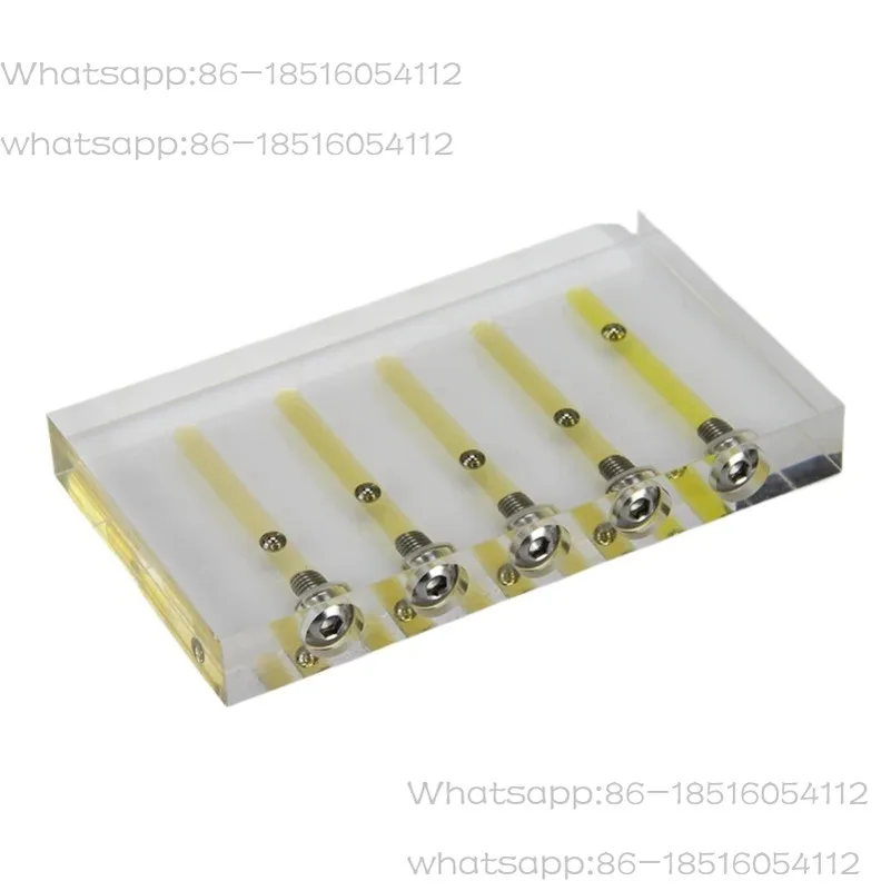 

Automobile Oil Quality Comparator, Gearbox Oil Viscosity Tester, Demonstration Stand, Testing Tool, Glass