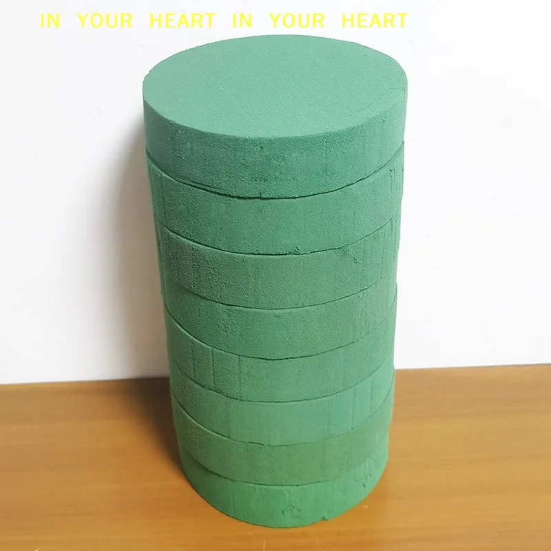 【X】 Cylindres de mousse humide, briques de mousse florale, blocs de mousse pour arrangements floraux DIY, décoration de mariage et de fête, blocs de mousse pour fleuristes