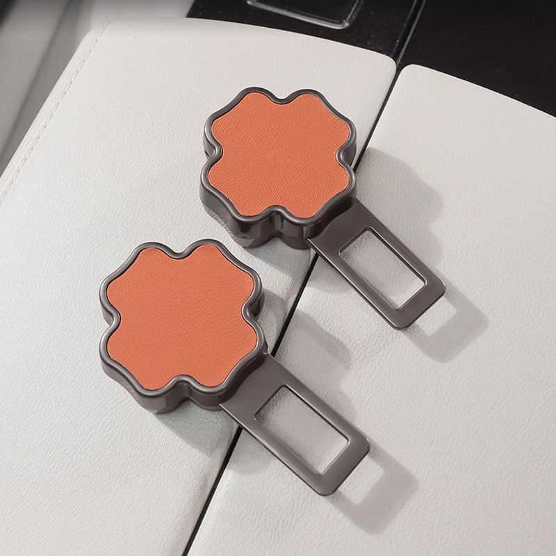 

2Pcs Car Safety Belt Buckle Extension Thick Plug Extender Lengthening Safety belt Safety Buckle Car Accessories