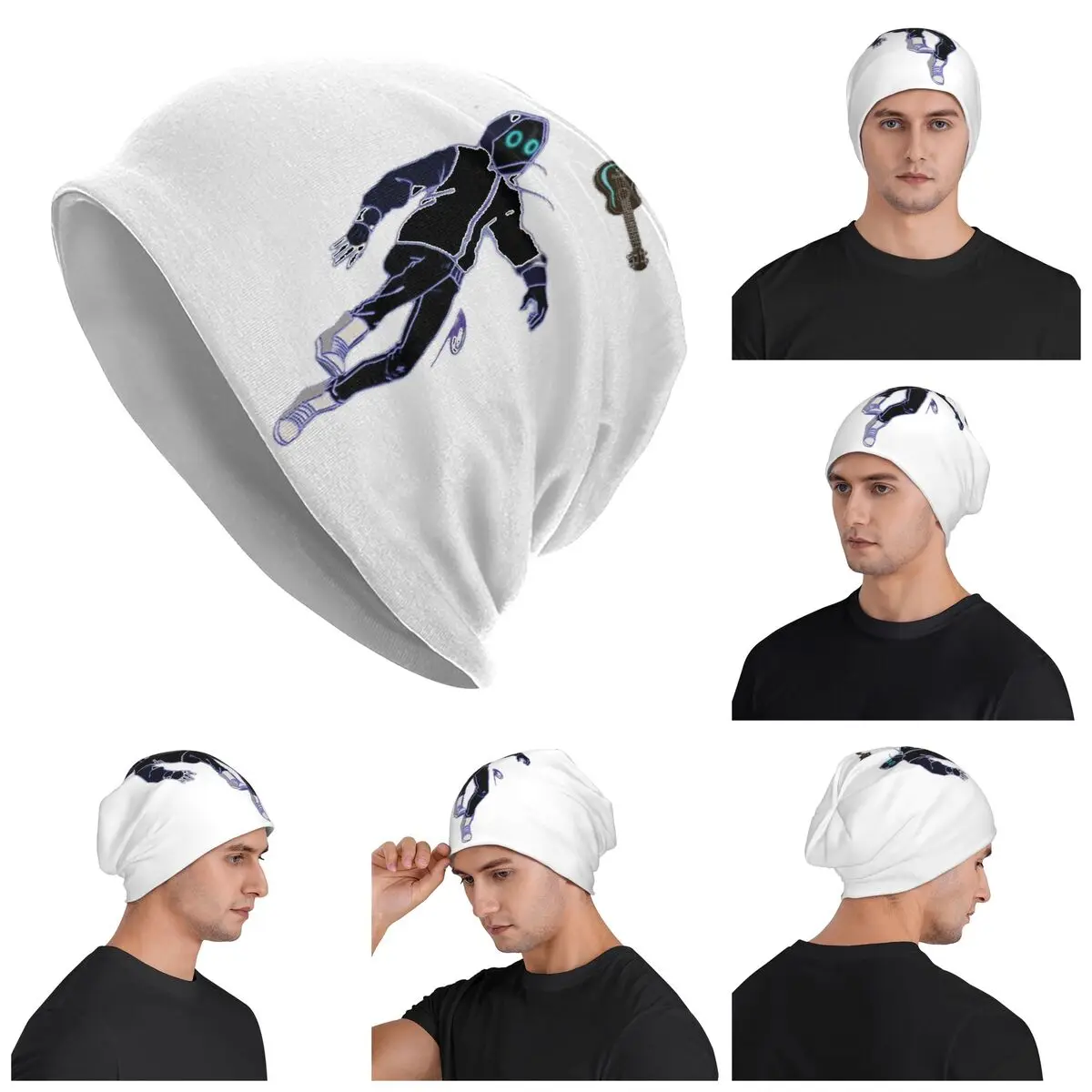 

Boywithuke Concert Warm Knitted Cap Fashion Bonnet Hat Autumn Winter Outdoor Beanies Hats for Unisex Adult
