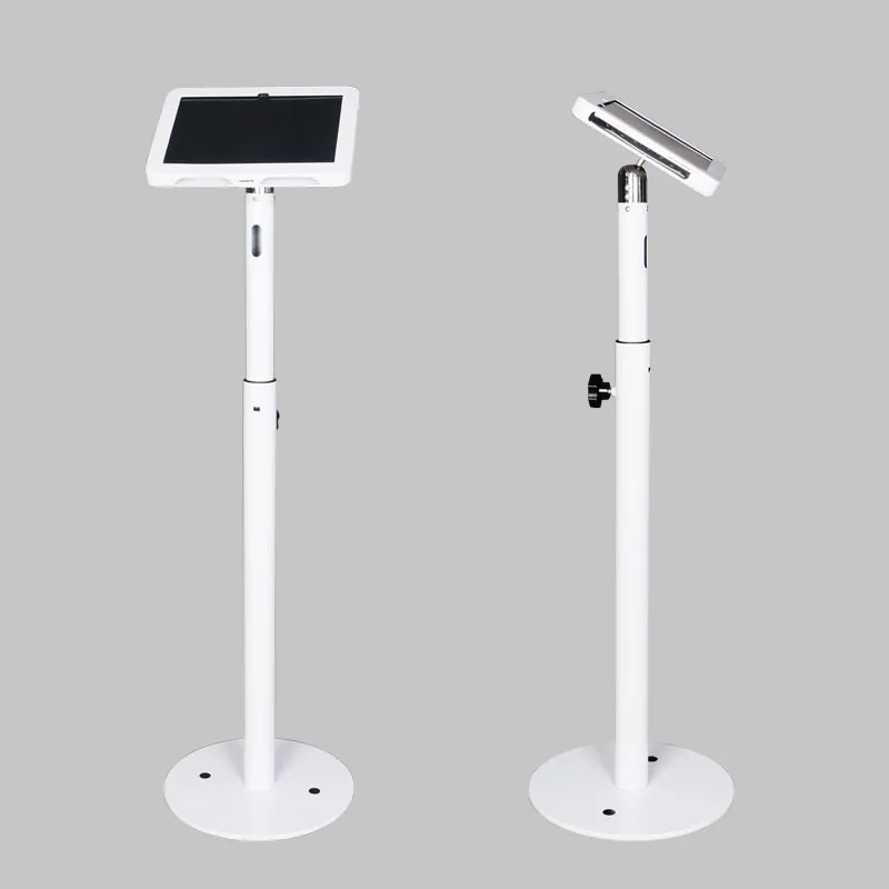 Direct sales Tablet PC bracket Anti-theft lock function Support various sizes Metal exhibition floor bracket