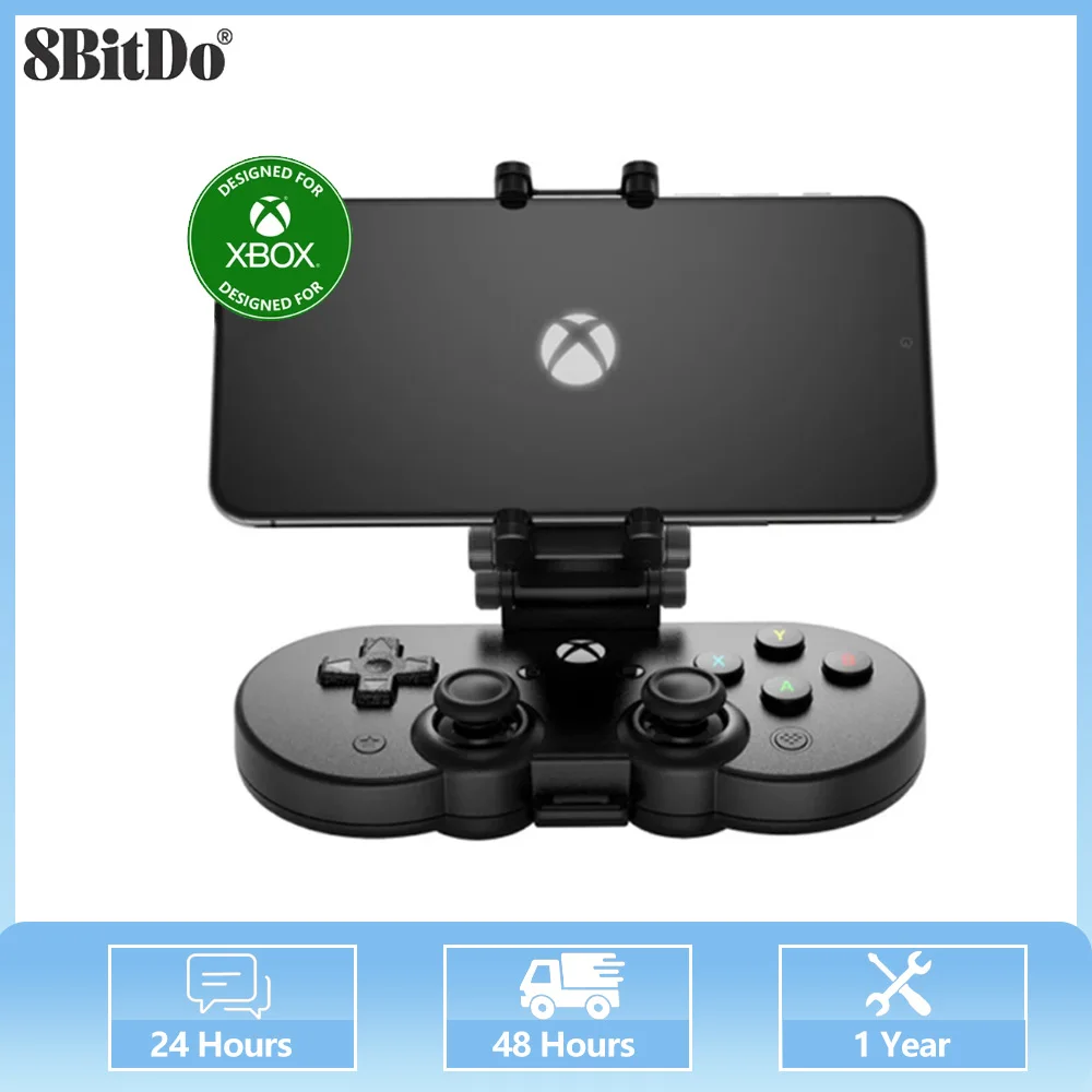 

8BitDo SN30 Pro Bluetooth Gamepad Gaming Controller Brackets Support For Xbox cloud gaming on Android With Bracket Android