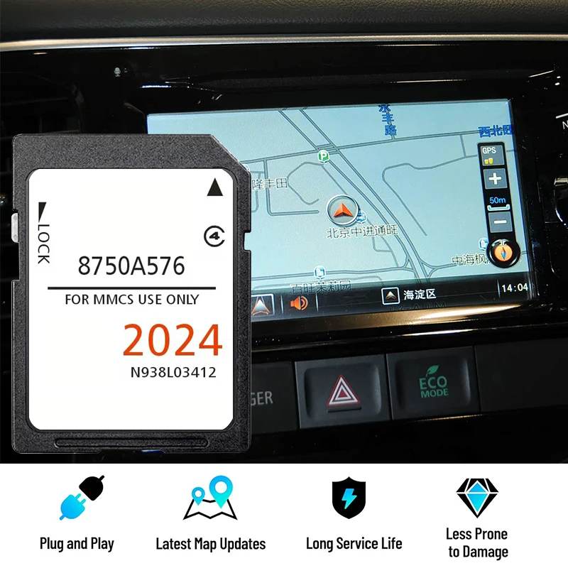 

16 ГБ SD-карта 8750A576 Обновление карты Великобритании ЕС W-18 MMCS Мультимедиа для Mitsubishi ASX L200 Lancer Outlander Outlander PHEV Автомобильный GPS