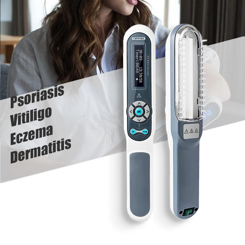 2026 Hot Selling Kernel Homeuse CE Certified Narrow Band Uvb 311 Nm Lamp for Vitiligo Psoriasis Treatment