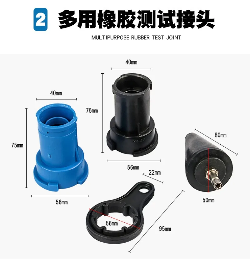 28‑piece Vehicle Cooling‑system Pressure Test Kit, Radiator Inspection Maintenance Hand Tools