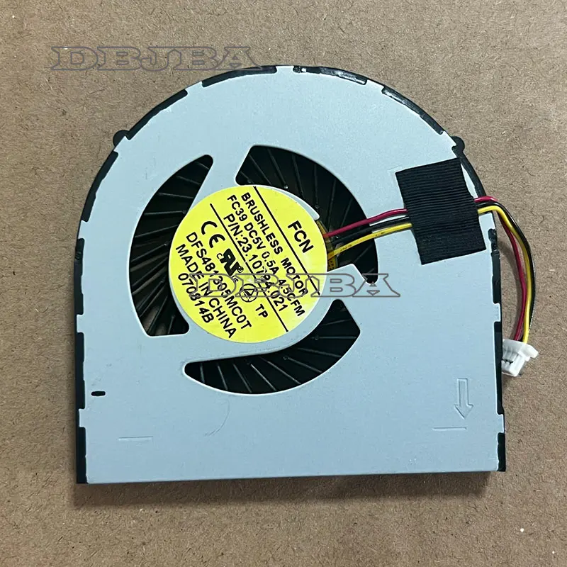 Ventilador de refrigeração para cpu de laptop, para dell inspiron 14r 5435 3543 3437 3442 3542 v2421 m431r 23.10784.021 dfs481305mc0t fc39 5v 0,5a